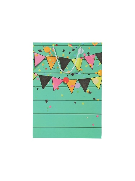 Пакет подарочный "Праздничный декор", 26*32*10 см (GB792)