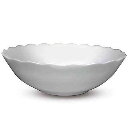 Салатник 17,5 см " HKW-70 "Wave classic" WHITE