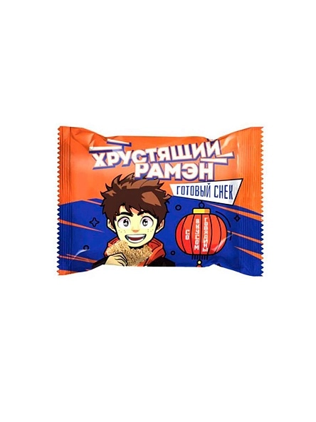 Снек-лапша (ХРУСТЯЩИЙ РАМЭН) со вкусом говядины 20г