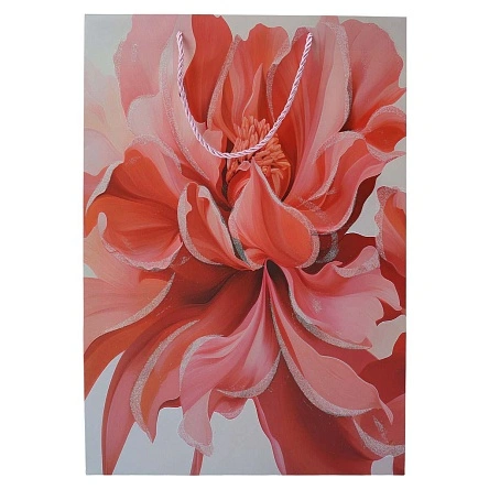 Пакет подарочный "Flowers", Fun party, 40*30*12 см (MO-355)
