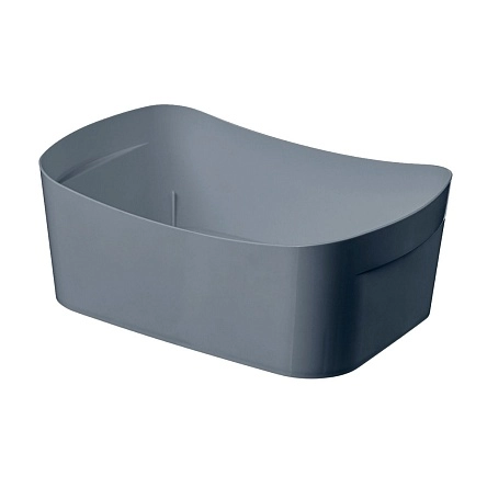 Корзинка универсальная "Poplar" 4,5л, 290х190х105мм (серый)