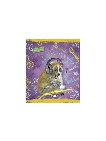 Тетрадь для записей "Животные" клетка, 48л.