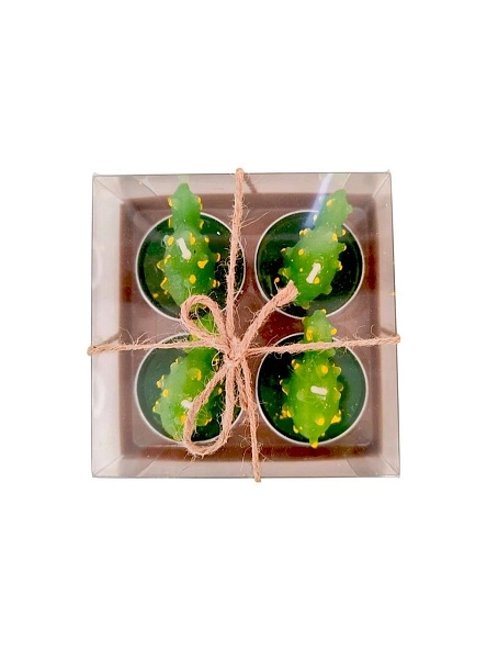 Набор свечей "Cactus", 4 шт 