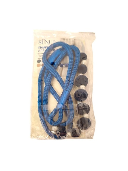 Подхват для штор завязывающийся "Бусинки", 82 см