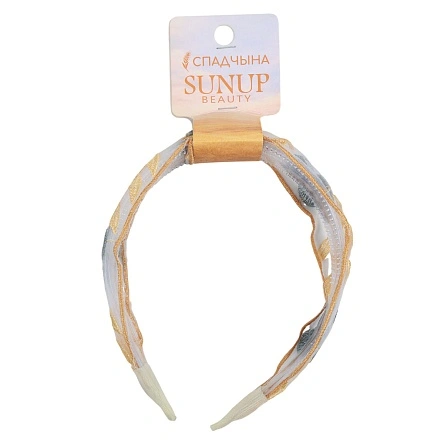 Ободок для волос "Спадчына", Sunup beauty, 13*15 см, микс (R260210147)