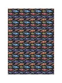 Упаковочная бумага, 70*100, в ассортименте