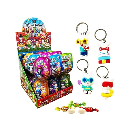 Набор: жеват. конфеты и сувенир "Happy", 10г