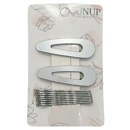 Набор заколок для волос Sunup beauty, 10 шт., 5 см, микс  (ML-3323-2)