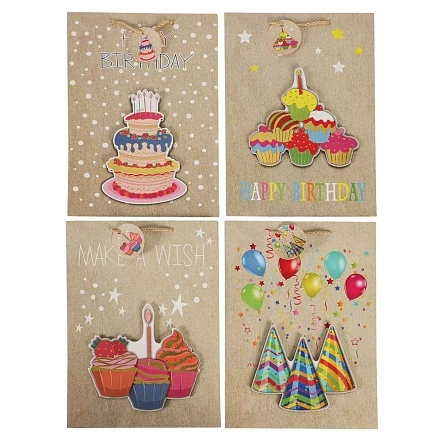 Пакет подарочный "Sweet party", Fun Party, 30*41,5*12 см (MO-450)