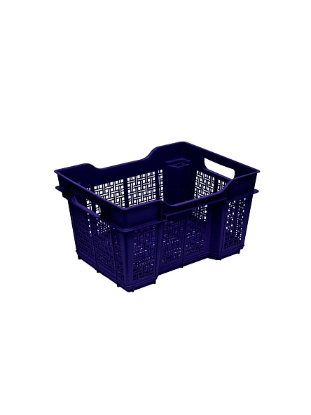 Ящик универсальный 16л 400х300х220мм (синий)