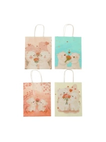 Пакет подарочный "Happy Bears",
27*22*11 см (BD-1412)