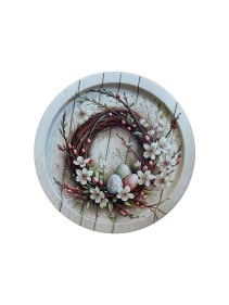 Поднос "Светлая пасха" Артикул PD145, Ø282х16