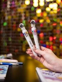 Ручка многоцветная шариковая "Space" (D24071009-1)