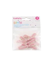 Банты "Бабочки", 4 шт  (PD1089)