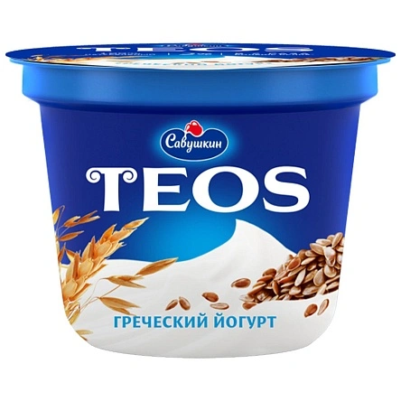 Йогурт "Греч. TEOС" мас. дол. жира 2,0 % п/ст, 250г