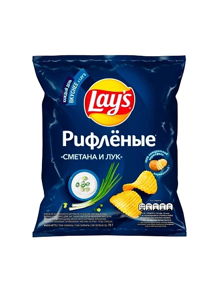 Лейз 70г Сметана Лук