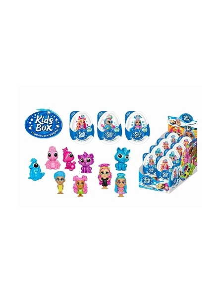 Изделие кон. сахар. десерт с подарком KIDS BOX ,20г