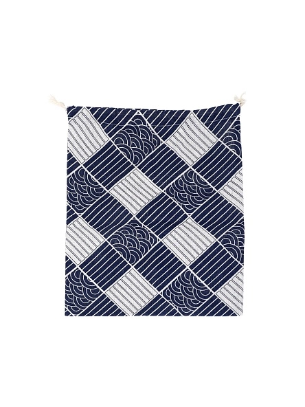 Сумка-мешок для обуви на завязках "Египетский узор", 42*34 см