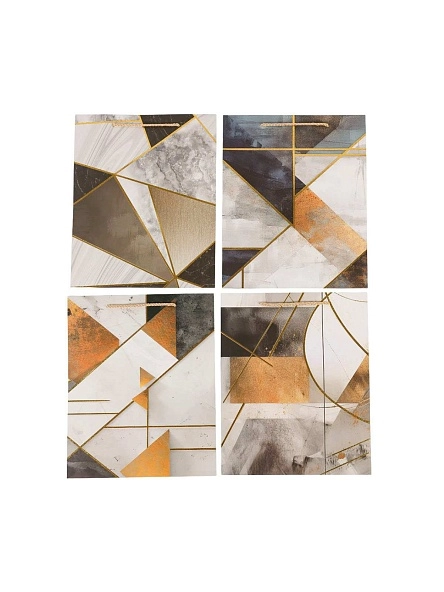 Пакет подарочный "Геометрия", 26*32*10 см (GB1086)