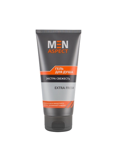 Гель д/душа MEN ASPECT 200г Экстра свежесть