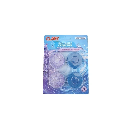 Чистящее средство, таблетки для унитаза Lavender + Ocean, Clary (артикул PK1383)
