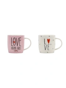 Кружка "Love never fails", 380 мл (ML-499)