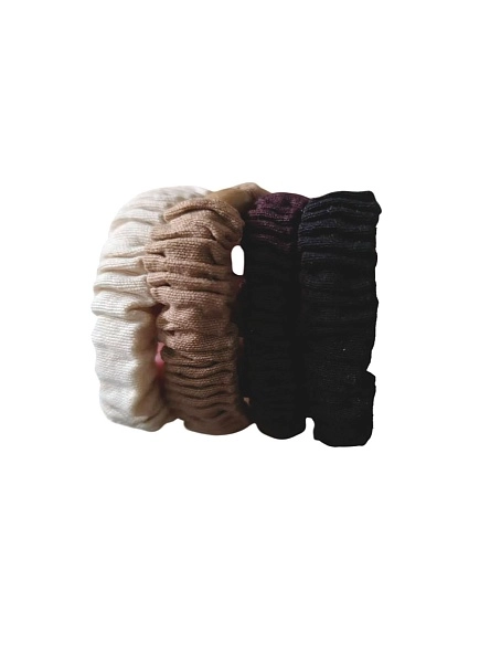 Набор резинок для волос "Классика", 4 шт.  (ML-1649)