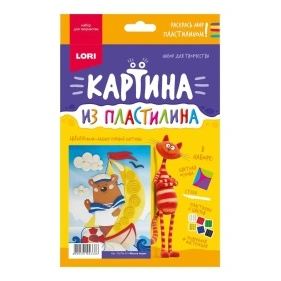 Пз/Пл-030  Картина из пластилина
