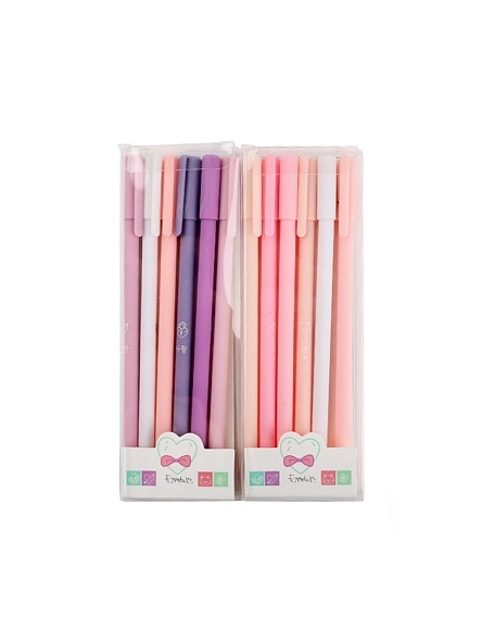Набор гелевых ручек "Candy Pink", 6 шт., цв. черный (IRE25072801)