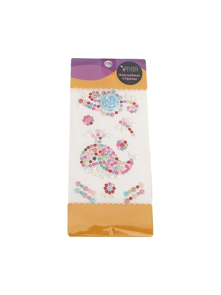 Наклейки-стразы декоративные, 12,5*7,5 cм (PK443)