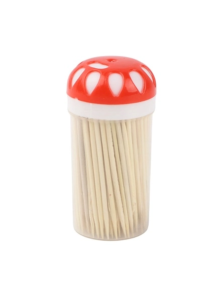 Зубочистки бамбуковые 200 шт в пластиковой упаковке 