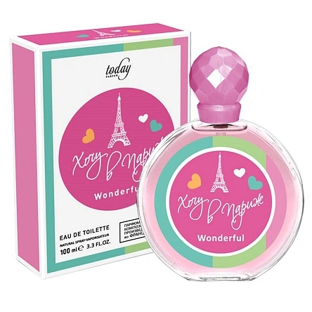 Т.в. жен. Хочу в Париж Wonderful, 100 мл