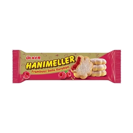 Hanimeller печенье с малиновым кремом 94,5гр