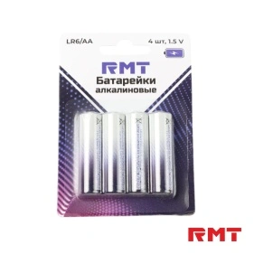 Набор батареек алкалиновых, LR6/AA, 4 шт