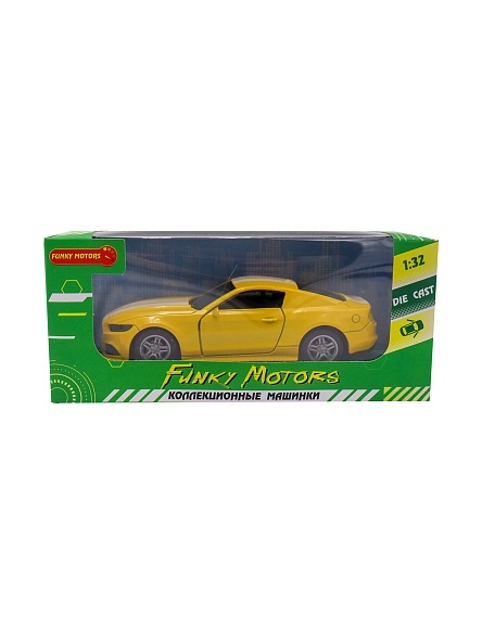 Машинка инерционная "Funky Toys" DIE-CAST, 1:32, металл, открыв.двери, в коробке, в асс-те