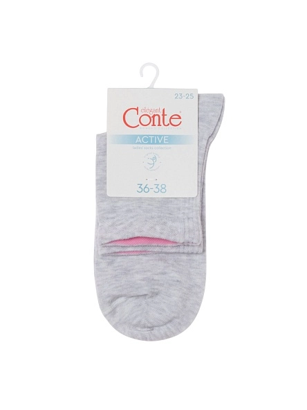 Носки жен. хлопковые CE АCTIVE 24С-11СП, р.25-27, 599 светло-серый