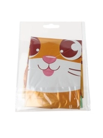 Шар фольгированный на подставке "Весёлые зверята"