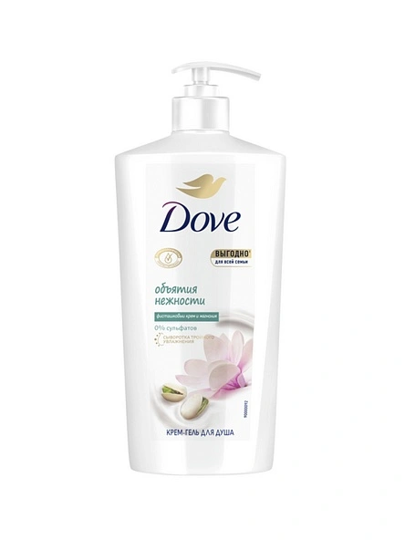 Крем гель-душ Фисташковый крем и магнолия DOVE 610мл