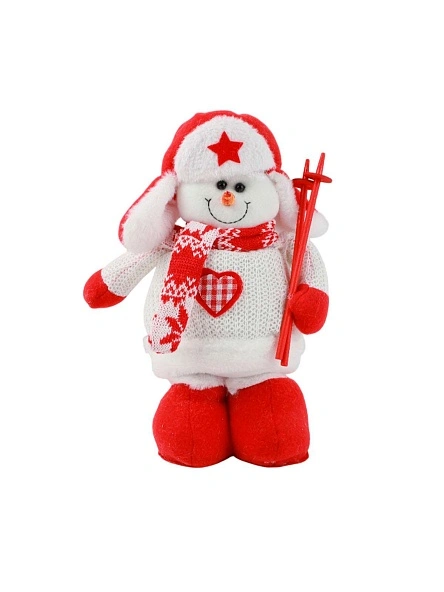 Декоративная новогодняя фигурка с раздвижными ногами (NYX0051)