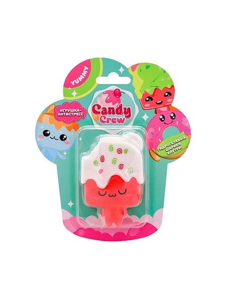 Фигурка-антистресс  Candy Crew от Funky Toys, в ассорт., FT240702