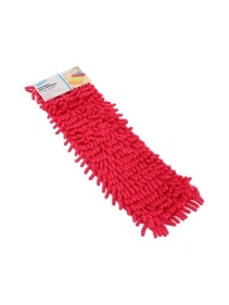 Насадка для швабры из шенилла "Лапша" с подкладкой, 42*13 см, микс цвета