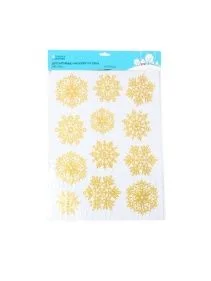 Наклейки декоративные на окна "Снегопад", 41*29 см (NYX0106)