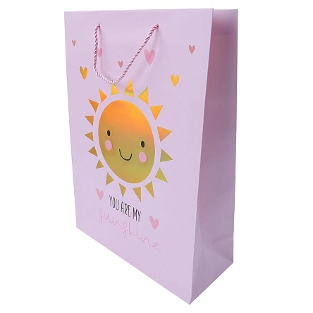 Пакет подарочный "Happy bag", Fun Party, 30*41,5*12 см (MO-504)