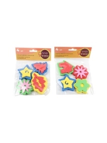 Штампы для творчества, 4 шт