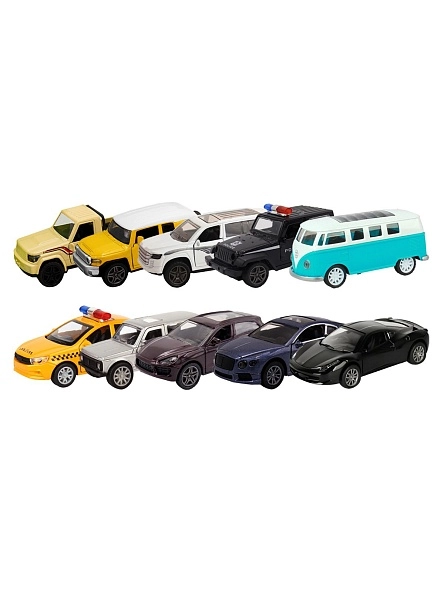 Машинка инерционная "Funky Toys" DIE-CAST, 1:32, металл, открыв.двери, в коробке, в асс-те