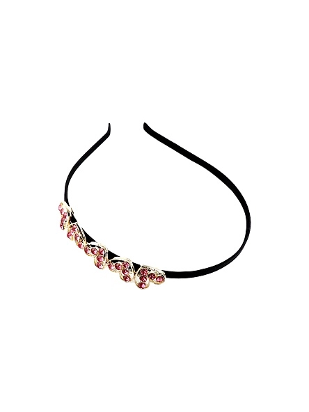 Ободок для волос "Престижный блеск", ширина 0,5 см, микс цвета