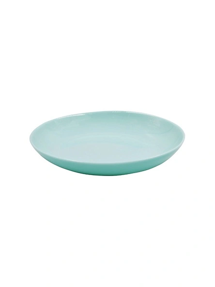 Тарелка суповая Lavenir HoReCa "Smooth color" 520 мл, 20 см, 8" LYGSP-80 GREEN стеклокер.