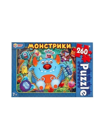 Пазлы "Умные игры" Монстрики 260 деталей