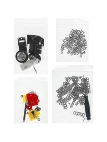 Конструктор металлический № 11. Серия ИЗОБРЕТАТЕЛЬ (203 детали)