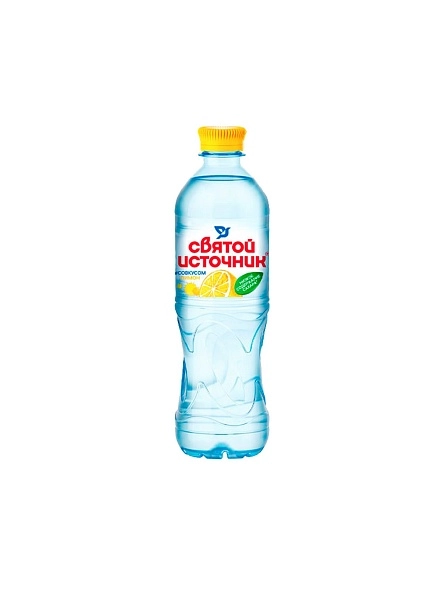 Напиток безалк. негаз. "Святой Источник" со вкусом лимона 0.5 л ПЭТ